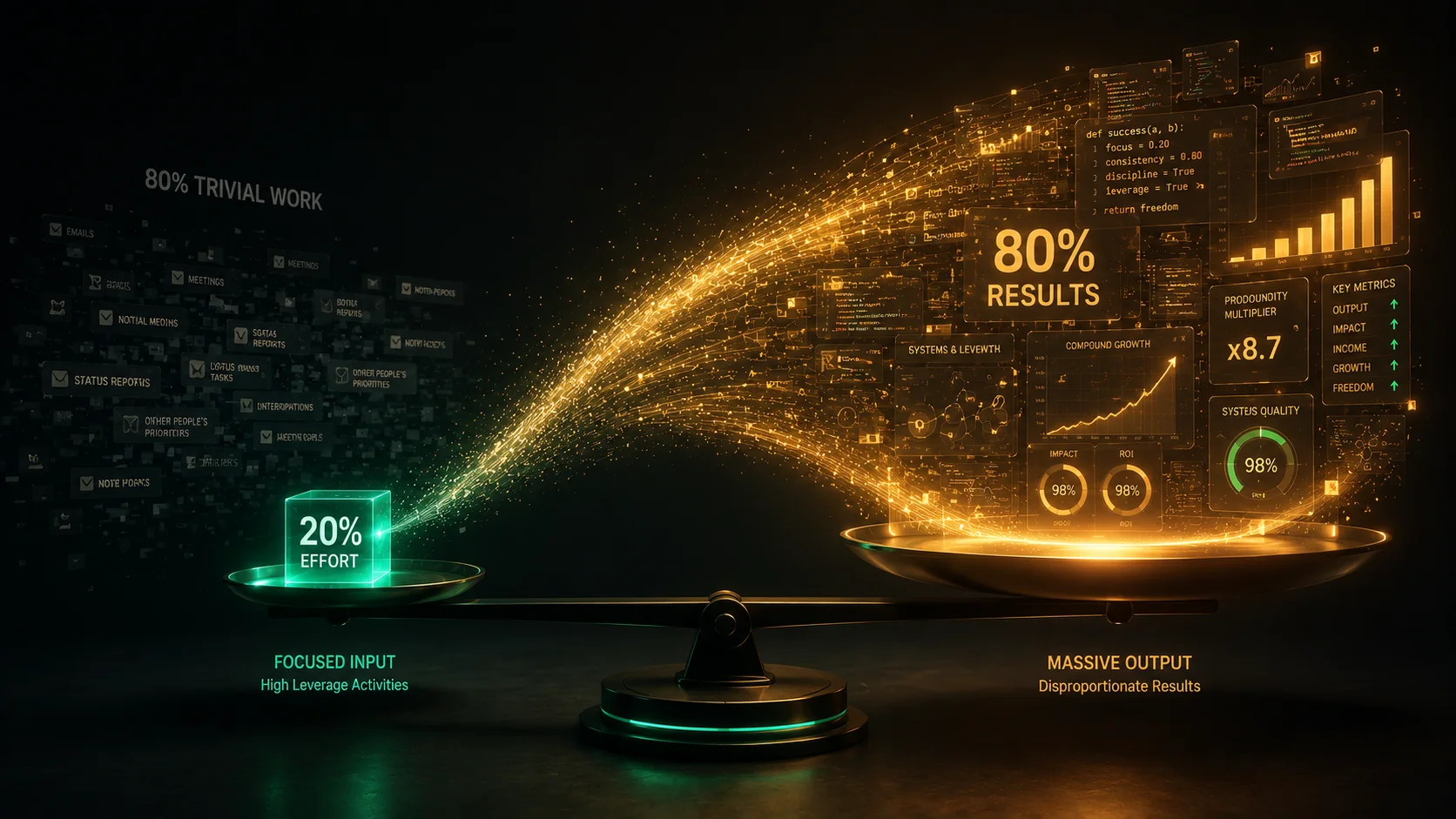 The 80/20 Principle: Work Less, Achieve More featured image